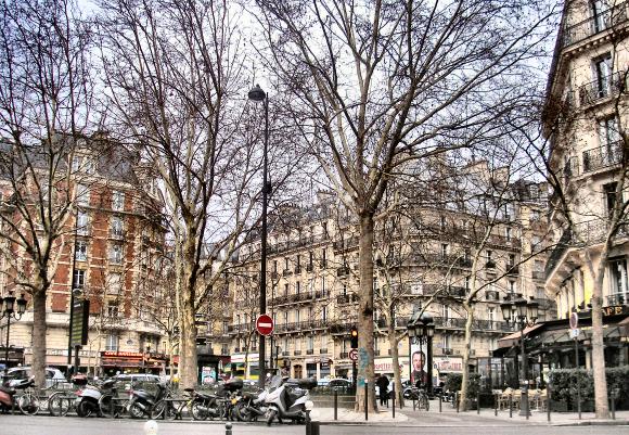 Paris : la place Maubert.