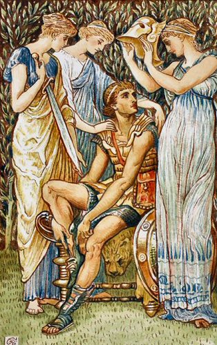 Pers�e et les Nymphes.
