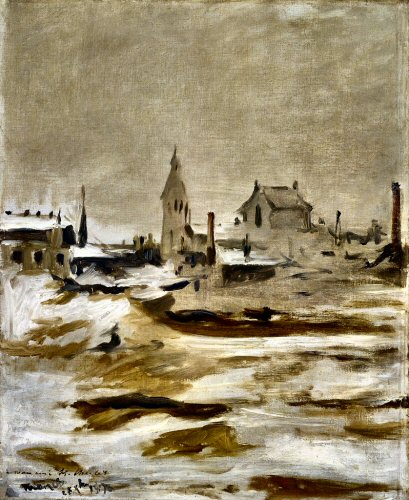 Paris : le Petit Montrouge par Manet.