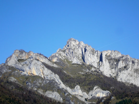 Le Pic Saillant, dans les Pyr�n�es.