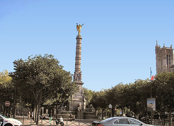 Place du Ch�telet, � Paris (4e arrondissement).