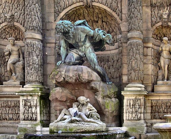 Polyph�me (sculpture de la fontaine M�dicis, � Paris).
