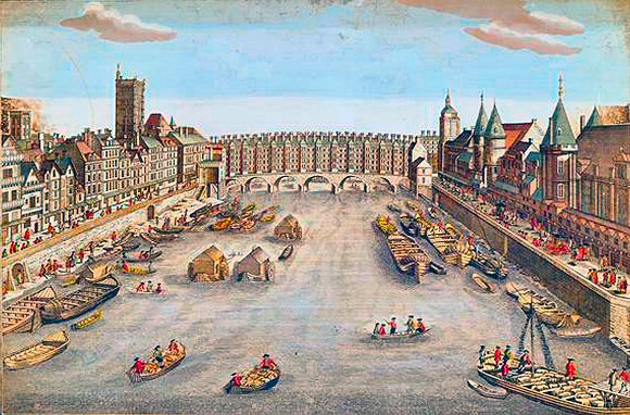Pont au Change, � Paris.