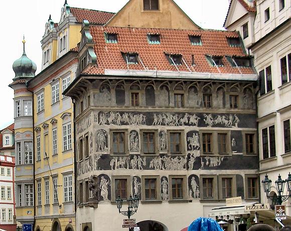 Prague : la Maison � la Minute.