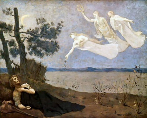 Le R�ve, par Puvis de Chavannes.