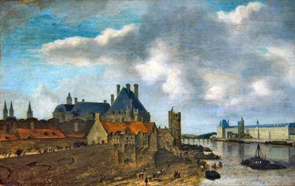 Quai de Conti, au XVIIe si�cle.