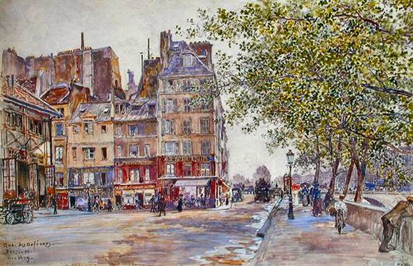 Quai des Orf�vres.