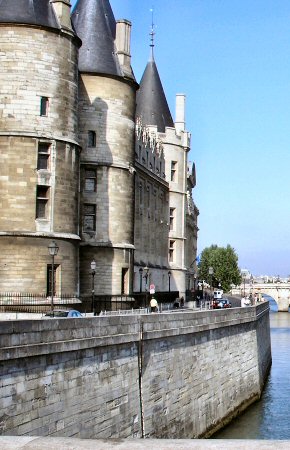 Quai de l'Horloge, � Paris (4e arrondissement).