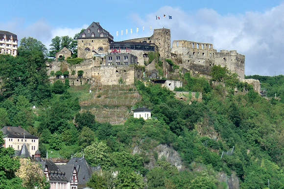 Ruines du ch�teau de Rheinfels.