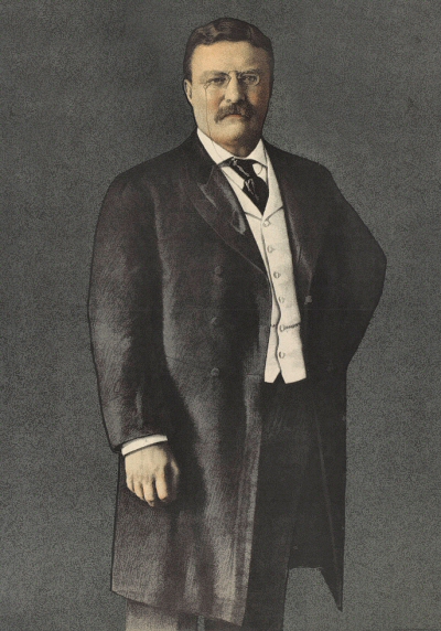 Theodore Roosevelt en 1904.