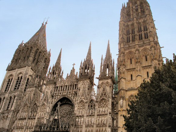 Rouen : la cath�drale Notre-Dame.