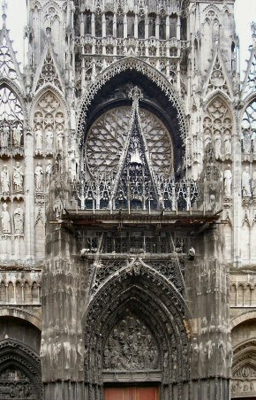 Rouen : la cath�drale.