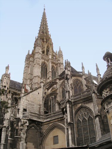 Rouen : l'�glise Saint-Maclou.