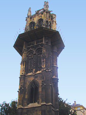 Rouen : la tour Saint-Andr�.