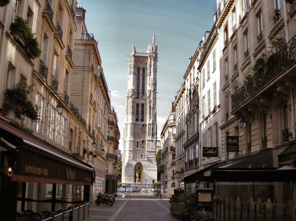 Rue Nicolas-Flamel, � Paris (4e arrondissement).