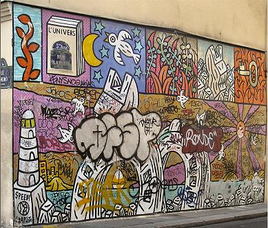 Rue rataud, � Paris (5e).