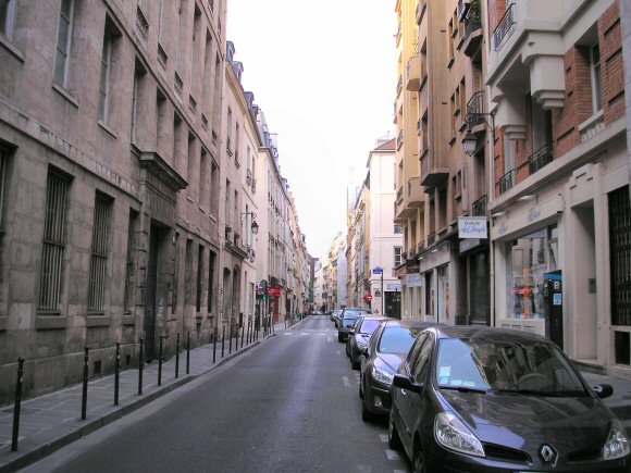 La rue des Tournelles, � Paris (3e et 4e arrondissements).