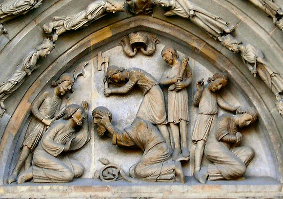 D�capitation de saint Denis.