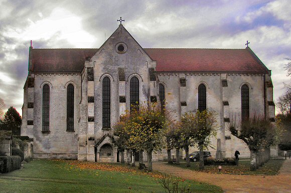 Saint-Jean-aux-Bois : l'�glise.