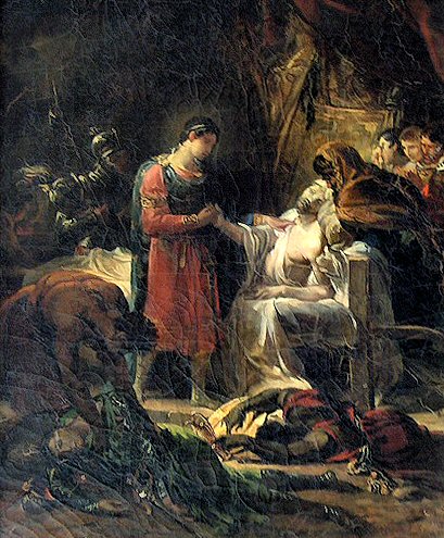 Lethi�re : Saint Louis et les pestif�r�s de Carthage.
