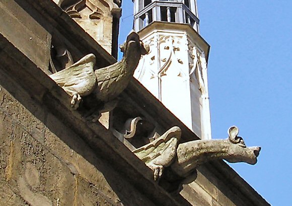 Gargouilles de Saint-Merri, � Paris (4e arrondissement)