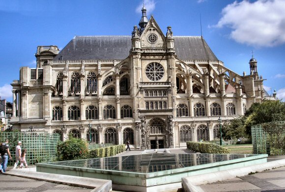 Eglise saint-Eustache, � Paris.