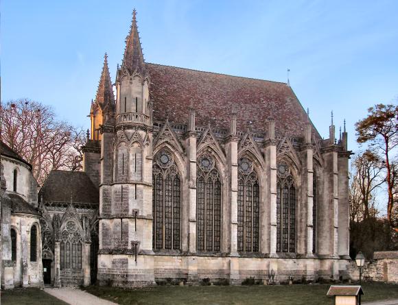 Saint-Germer-de-Fly : la chapelle de l'�glise abbatiale.