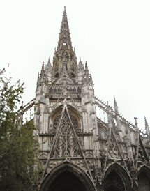 Rouen : l'�glise Saint-Maclou.