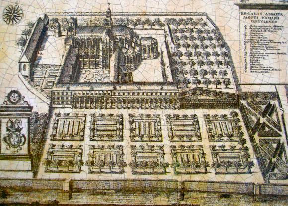 L'abbaye de Saint-Riquier.
