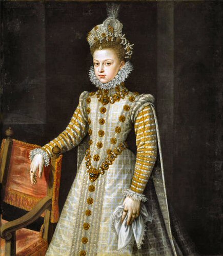 Sanchez Coello : Isabelle Claire Eug�nie.