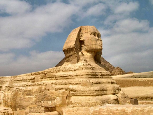 Sphinx de Gizeh.