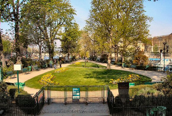 Square du Vert-Galant, � Paris (1er arrondissement).