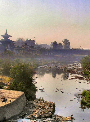 Katmandou : la Vishnoumati.