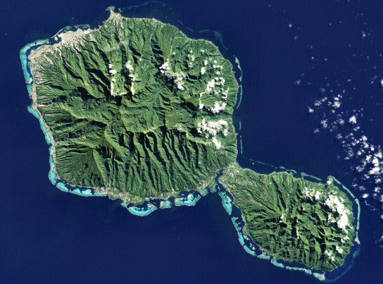 Archipel de la Soci�t� : Tahiti.