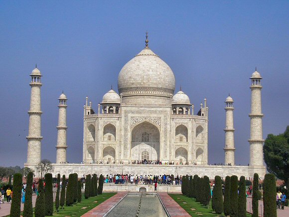 Le Taj Mahal, � Agra.