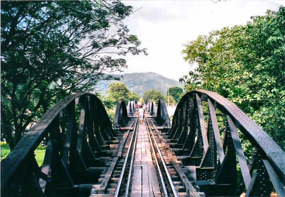 Tha�lande : le pont de la rivi�re Kwai.