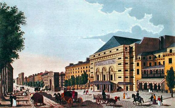 Paris : th��tre de la Porte Saint-Martin.