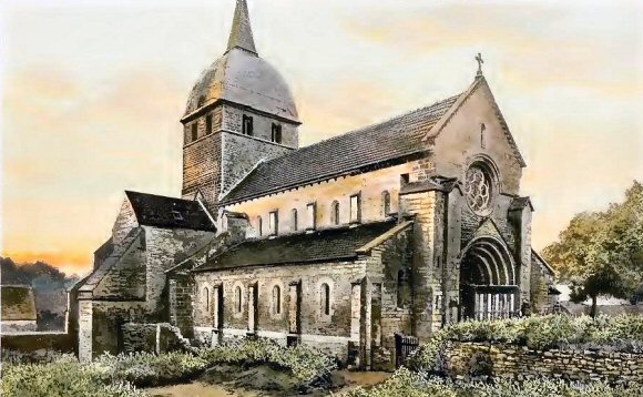 Til-Chatel : l'�glise.