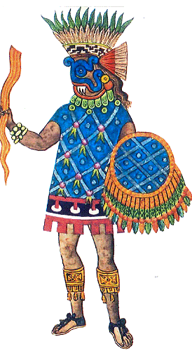 Tlaloc, dieu mexicain.