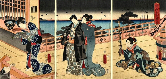 Tokoyuni : Aube dans la maison de vacances.