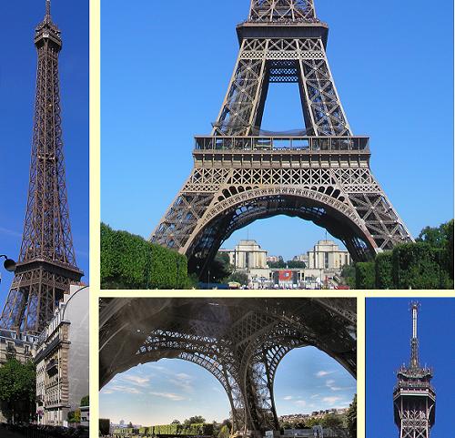 La Tour Eiffel, � Paris.