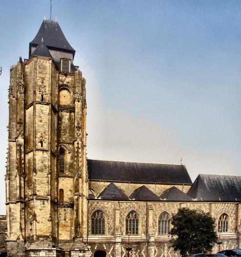 L'�glise Saint-Jacques, au Tr�port.