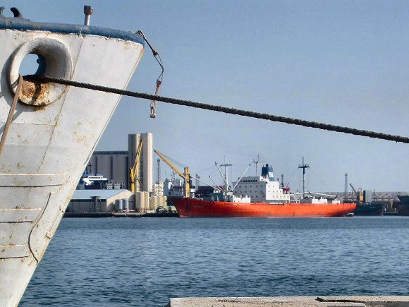 Libye : le port de Tripoli.