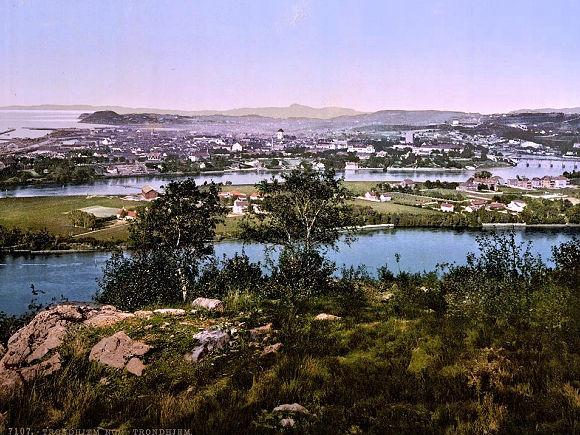 Norv�ge : Trondheim.