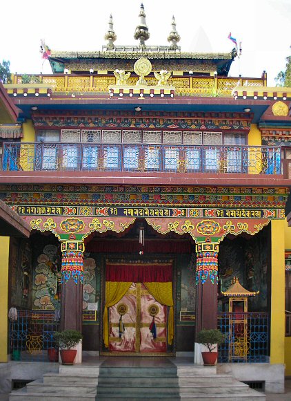 Monast�re bouddhiste, � Bodhnath (N�pal).