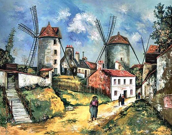 Utrillo : la Ferme Debray.