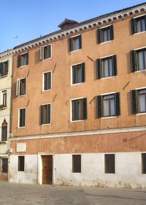 Venise : maison de P�traque.