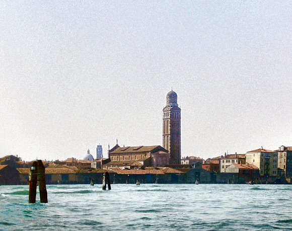 Venise : l'�glise Santa Maria dell'Orto.