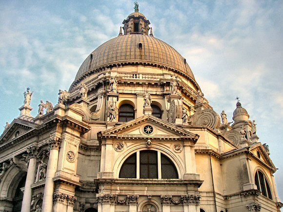 Venise : D�me de la Salute.