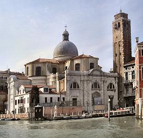 Venise : l'eglise san Geremia.